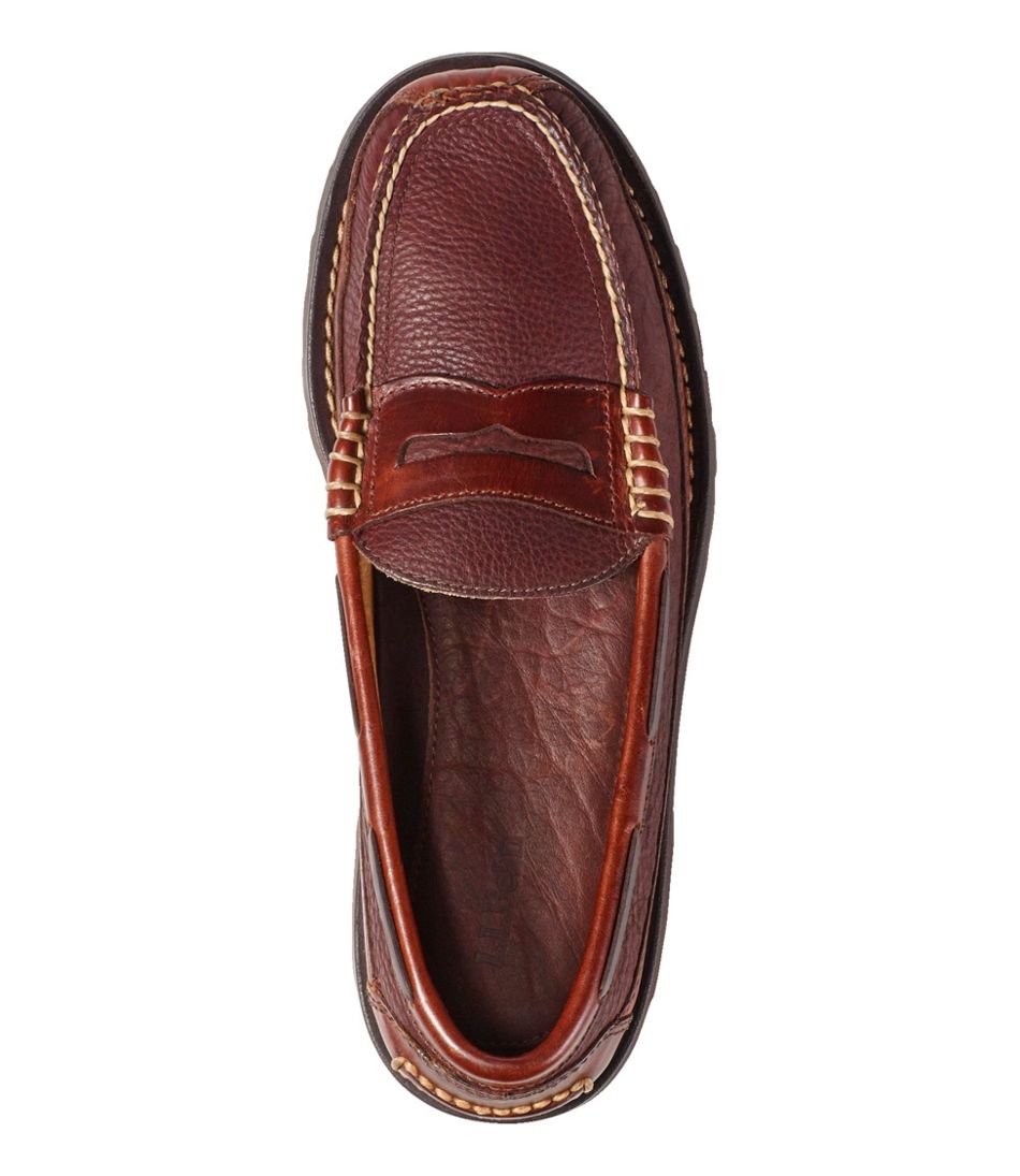 antydning Monumental slim Men's Allagash Bison Handsewns, Penny Loafers | Casual at L.L.Bean