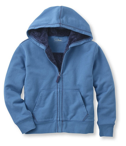 Boys' Fleece-Lined Camp Hoodie | Free Shipping at L.L.Bean.