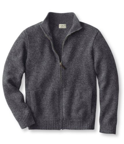 L.L.Bean Classic Ragg Wool Sweater, Full-Zip