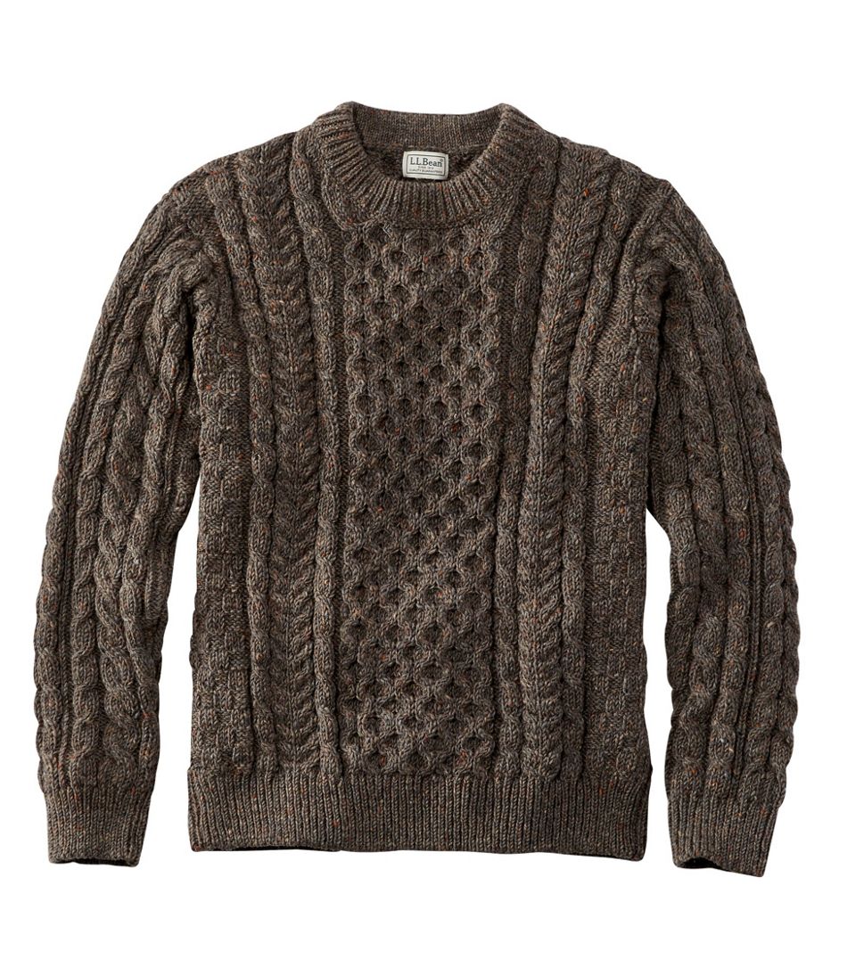Heritage Sweater, Irish Fisherman's Crewneck