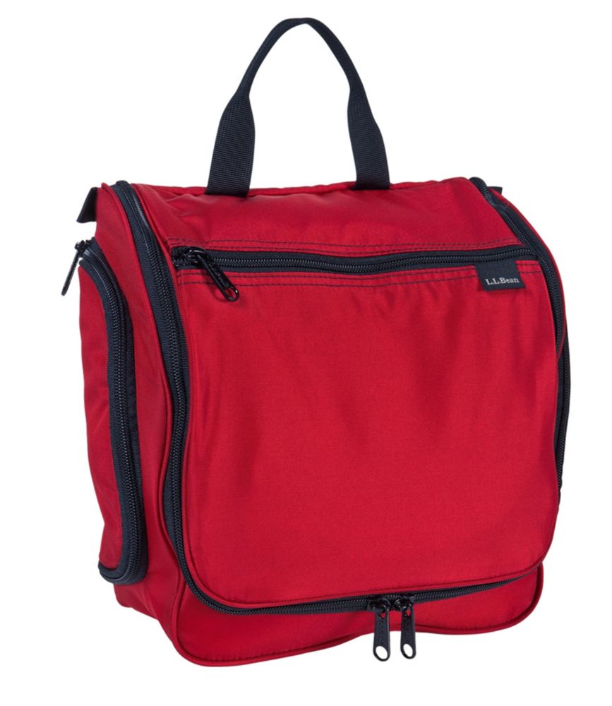 Image of Personal Organizer Toiletry Bag, Medium Red