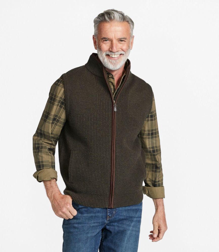 zip up sweater vest mens