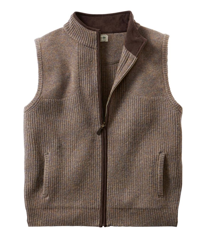 Men's Waterfowl Sweater Vest, Dark Cinder, small image number 1