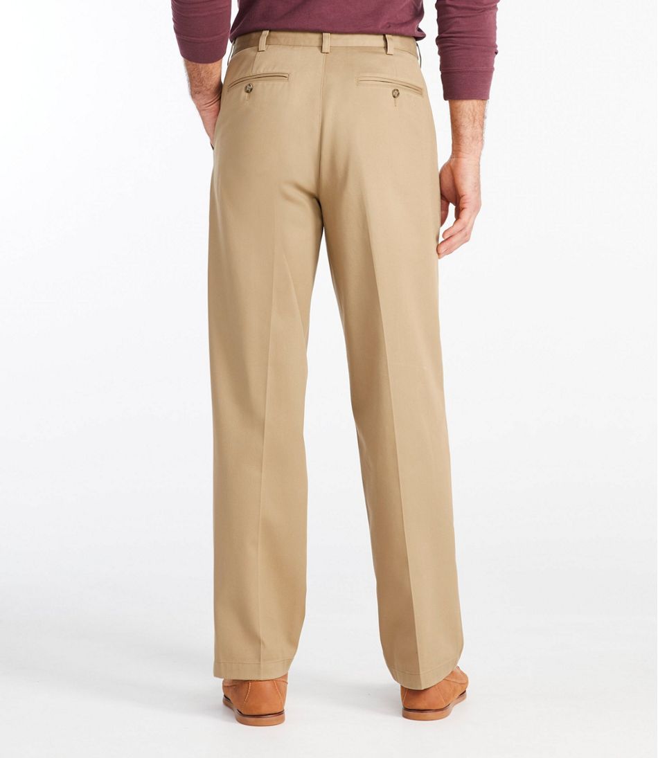 sewing machine pear Be discouraged Men's Wrinkle-Free Double L Chinos, Natural Fit, Hidden Comfort, Plain  Front | Pants at L.L.Bean
