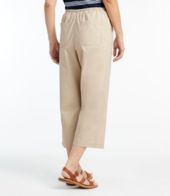 Women's Sunwashed Canvas Pants, Straight-Leg Crop