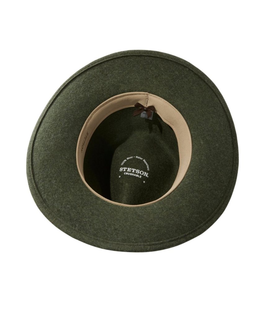 STETSON CRUSHABLE USA製 WOOL テンガロンハット STETSON テンガロンハット 麦わら カウボーイハット ハット 中