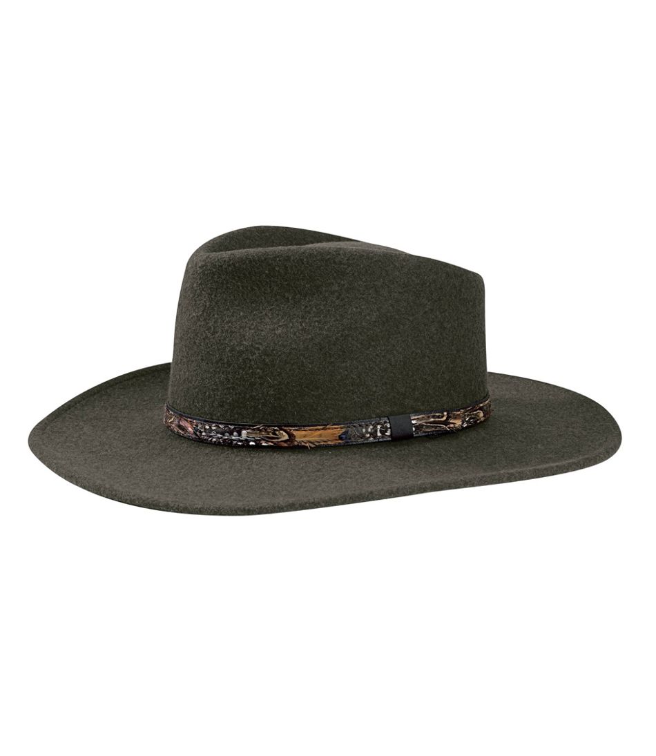 Split zanger fonds Adults' Stetson Expedition Crushable Wool Hat | Accessories at L.L.Bean