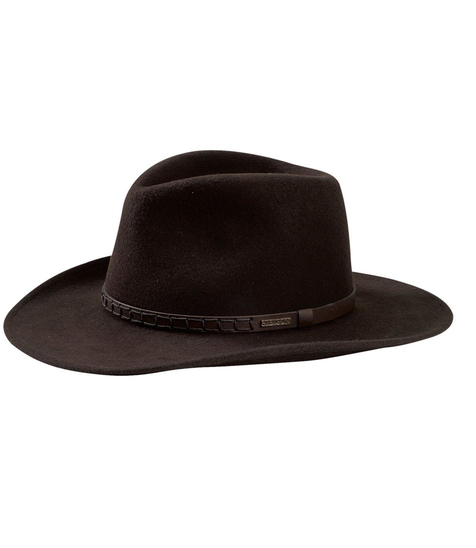 jukbeen opblijven In de genade van Men's Stetson Sturgis Crushable Wool Hat | Accessories at L.L.Bean