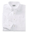 Wrinkle-Free Pinpoint Oxford Cloth Shirt, White, small image number 0