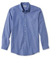 Wrinkle-Free Pinpoint Oxford Cloth Shirt, French Blue, small image number 4