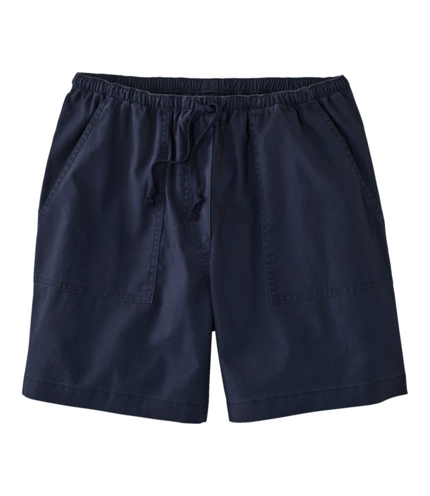 Women's Sunwashed Canvas Shorts, Bright Navy, small image number 1