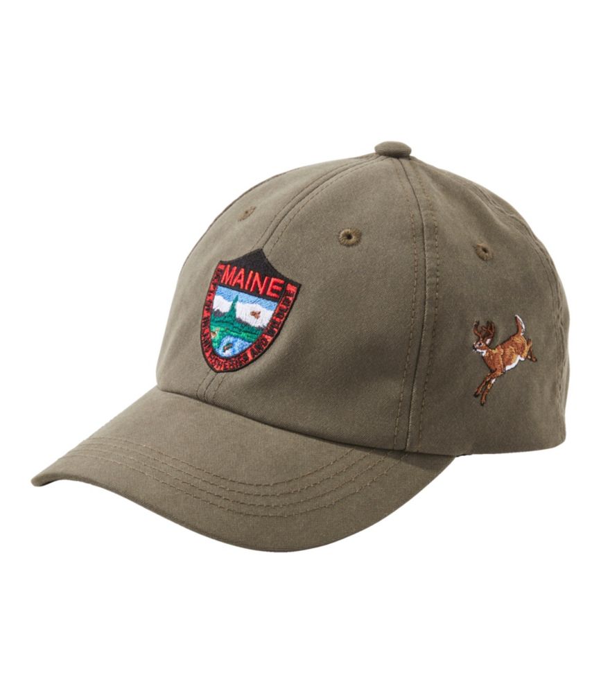 Adults' MIF&W Baseball Cap, Deer, Olive, small image number 1