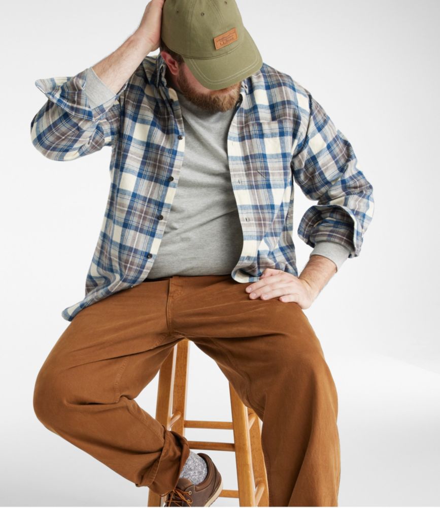 Men's Double L® Jeans, Natural Fit, Hidden Comfort, Stonewashed Denim, small image number 8