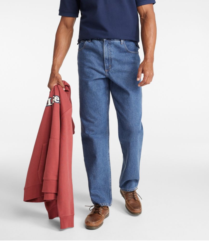 llbean relaxed fit jeans