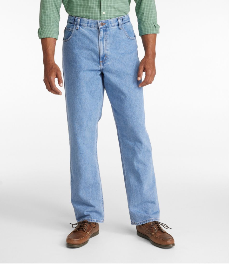 Men's Double L Jeans, Natural Fit, Hidden Comfort | Jeans at L.L.Bean