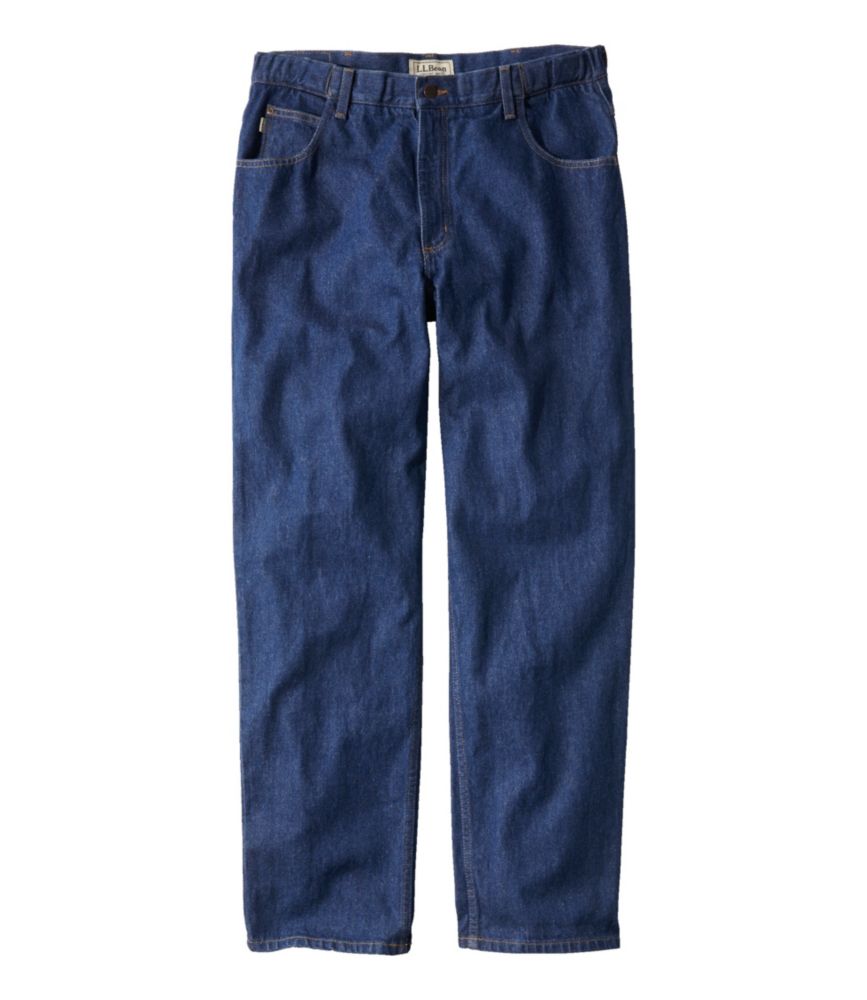 ll bean elastic waist jeans