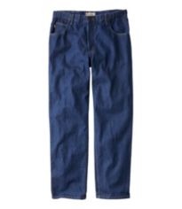 Men's Double L Jeans, Classic Fit, Flannel-Lined