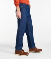 Men's Double L® Jeans, Natural Fit, Flannel-Lined