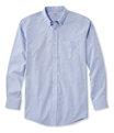 Wrinkle-Resistant Pinpoint Oxford Cloth Shirt, Neck Sizes, White, small image number 5