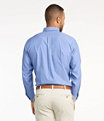 Wrinkle-Resistant Pinpoint Oxford Cloth Shirt, Neck Sizes, Blue, small image number 2