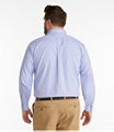 Wrinkle-Resistant Pinpoint Oxford Cloth Shirt, Neck Sizes, White, small image number 4