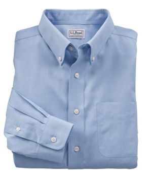 Men's Wrinkle-Free Pinpoint Oxford Cloth Shirt, Traditional Fit