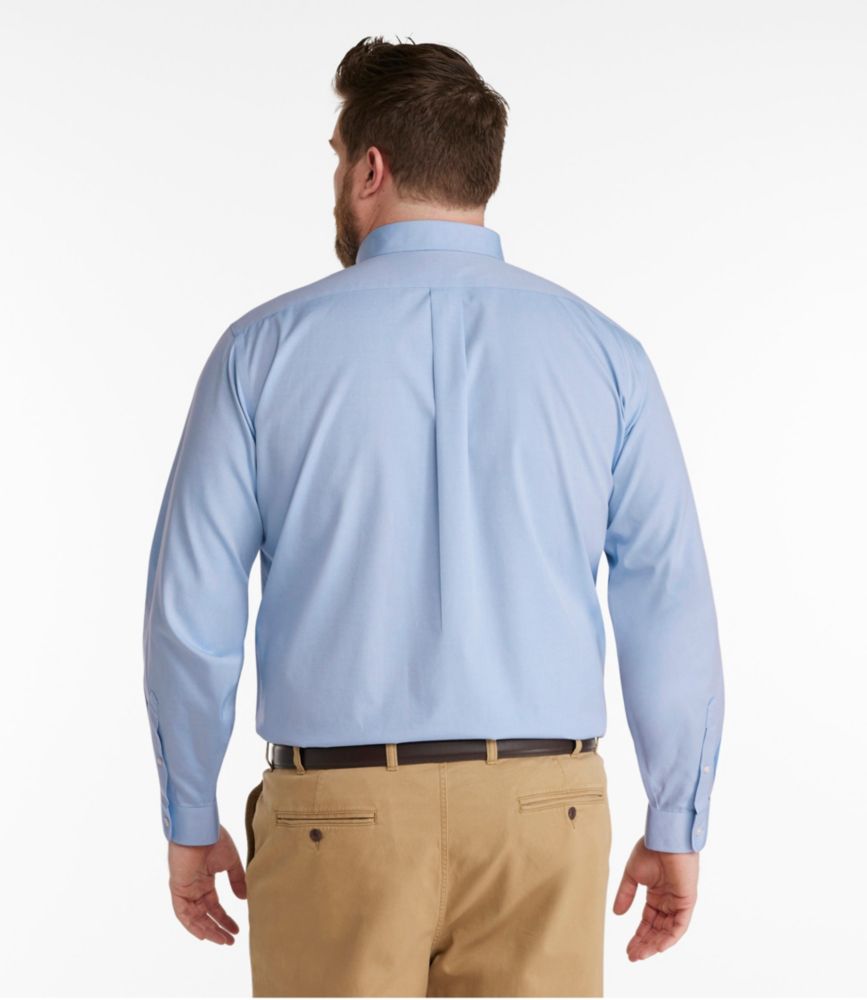 Men's Wrinkle-Free Pinpoint Oxford Cloth Shirt, Traditional Fit