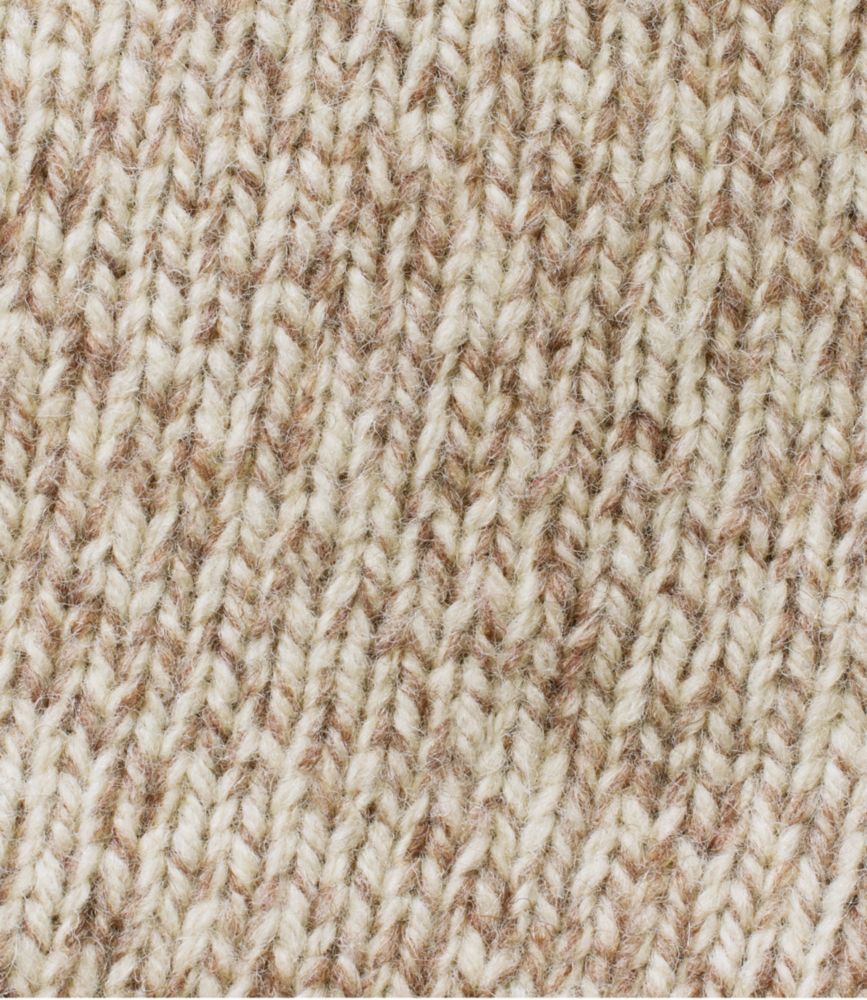 Adults' Ragg Wool Hat, Oatmeal, small image number 3