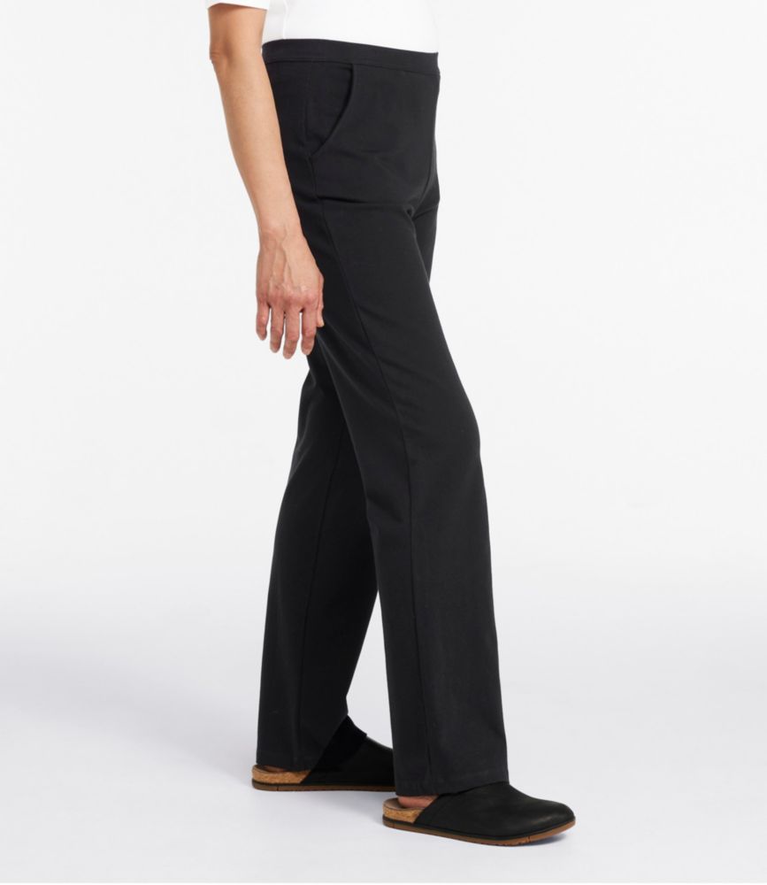 Women's Perfect Fit Pants, Straight-Leg, Classic Navy, small image number 4