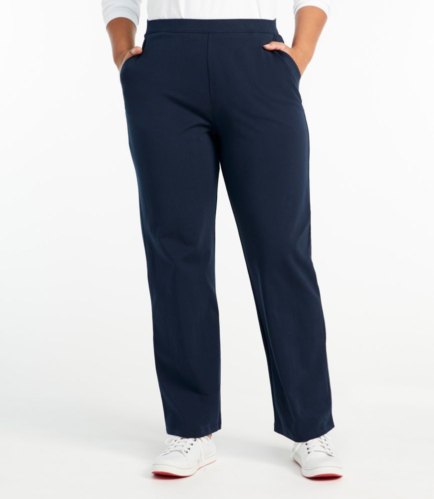 Women's Perfect Fit Pants, Straight-Leg, Classic Navy, small image number 2