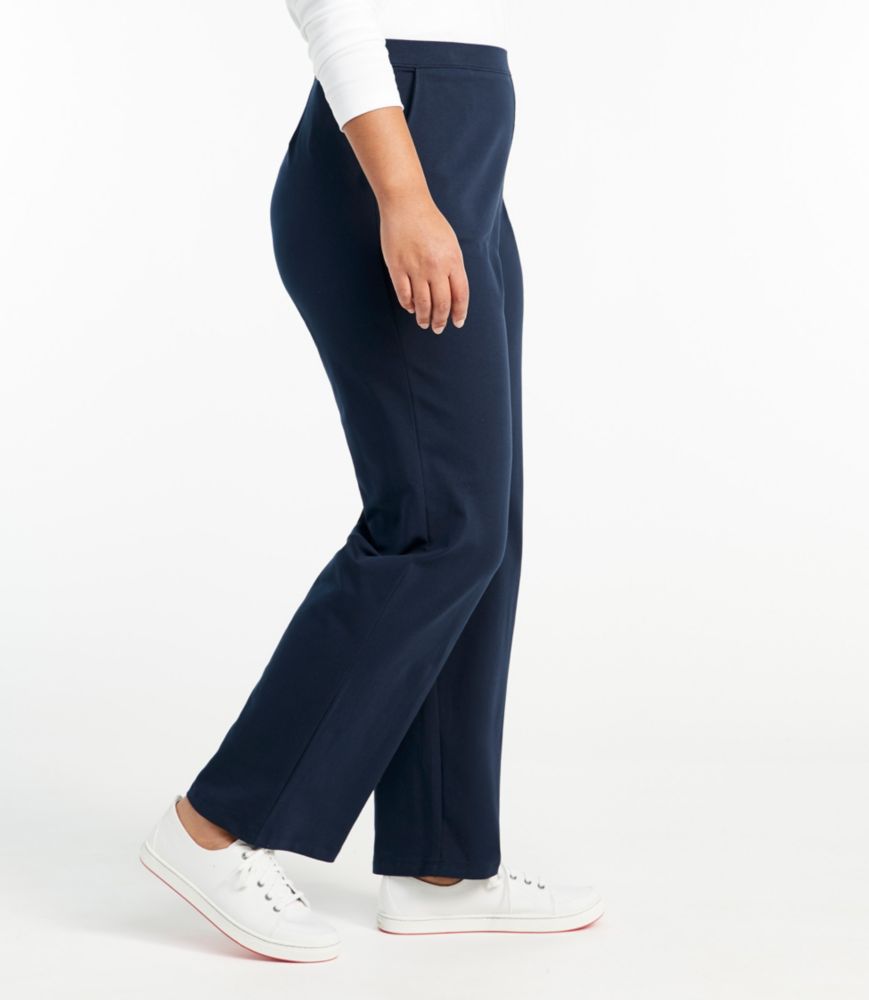 Women's Perfect Fit Pants, Straight-Leg, Classic Navy, small image number 4