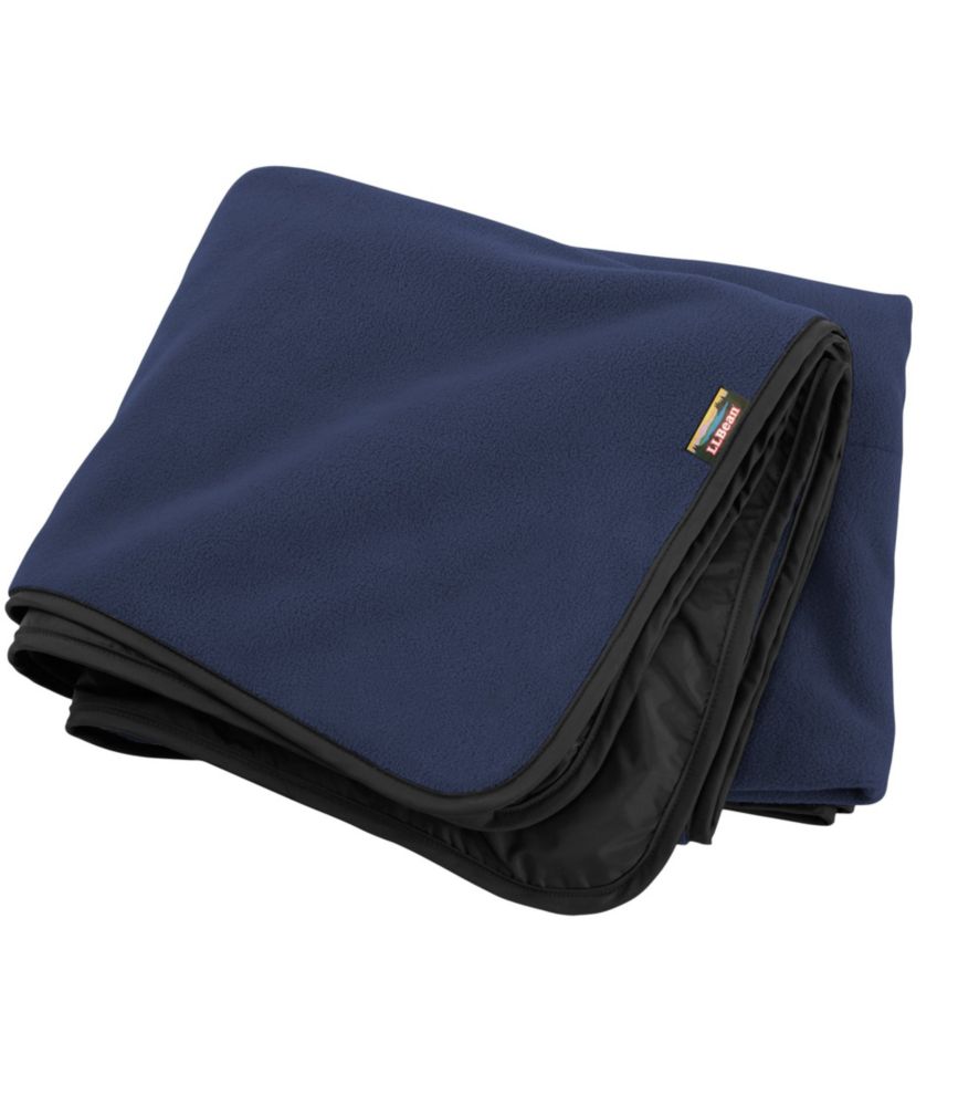 fleece blanket with waterproof backing