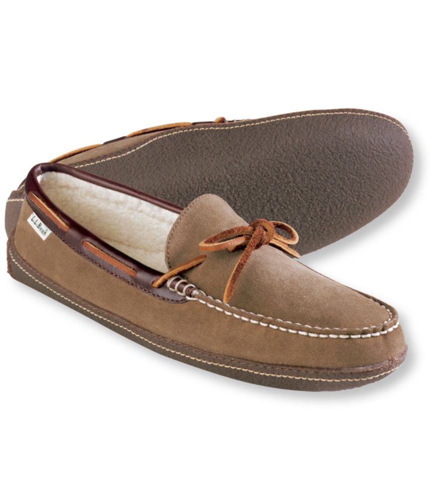 ll bean leather moccasins