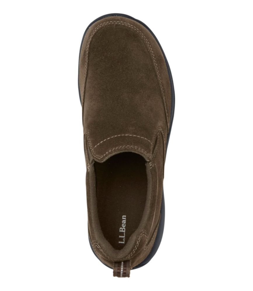 brown suede slip on shoes womens