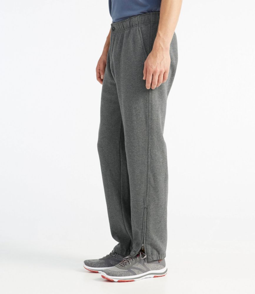 mens sweat pants with fly