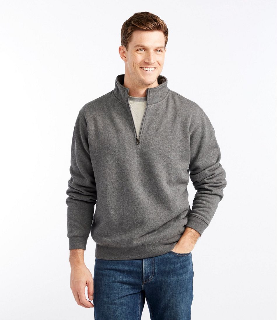 Men's Athletic Sweats, Traditional Fit Quarter-Zip | Sweatshirts ...