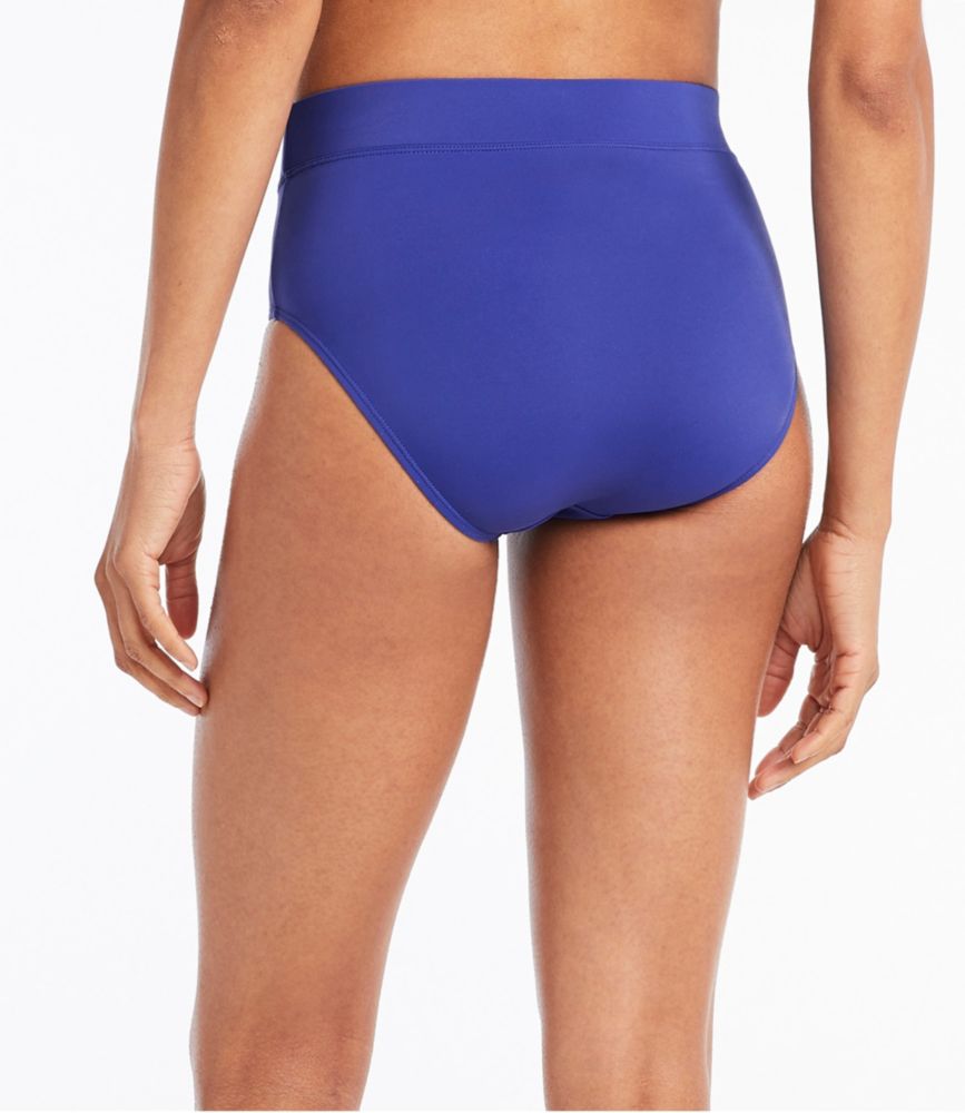 Women's BeanSport Swimwear, Mid-Rise Brief, Cobalt, small image number 3