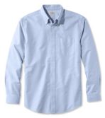 Men's Wrinkle-Free Classic Oxford Cloth Shirt, Slightly Fitted