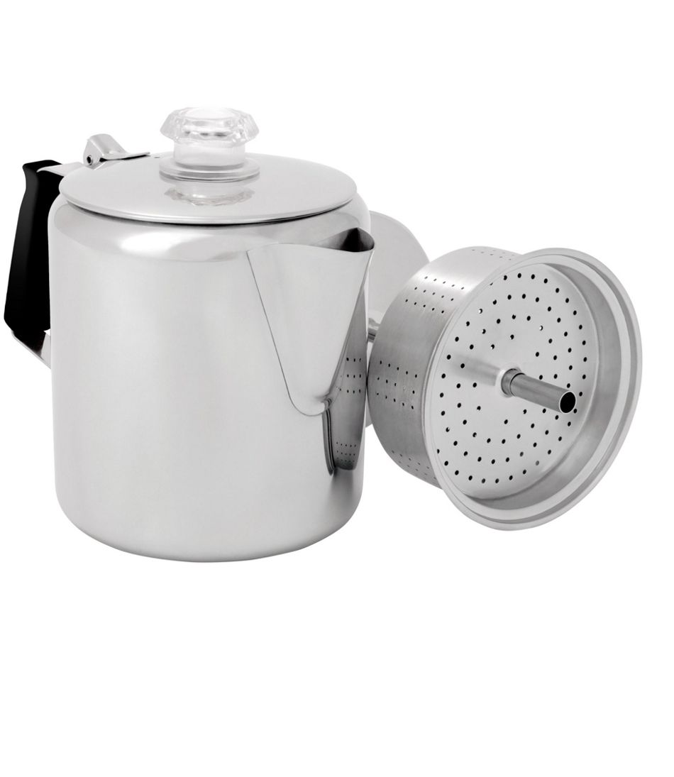 Stainless Steel Percolator Coffee Pot 28 Cups