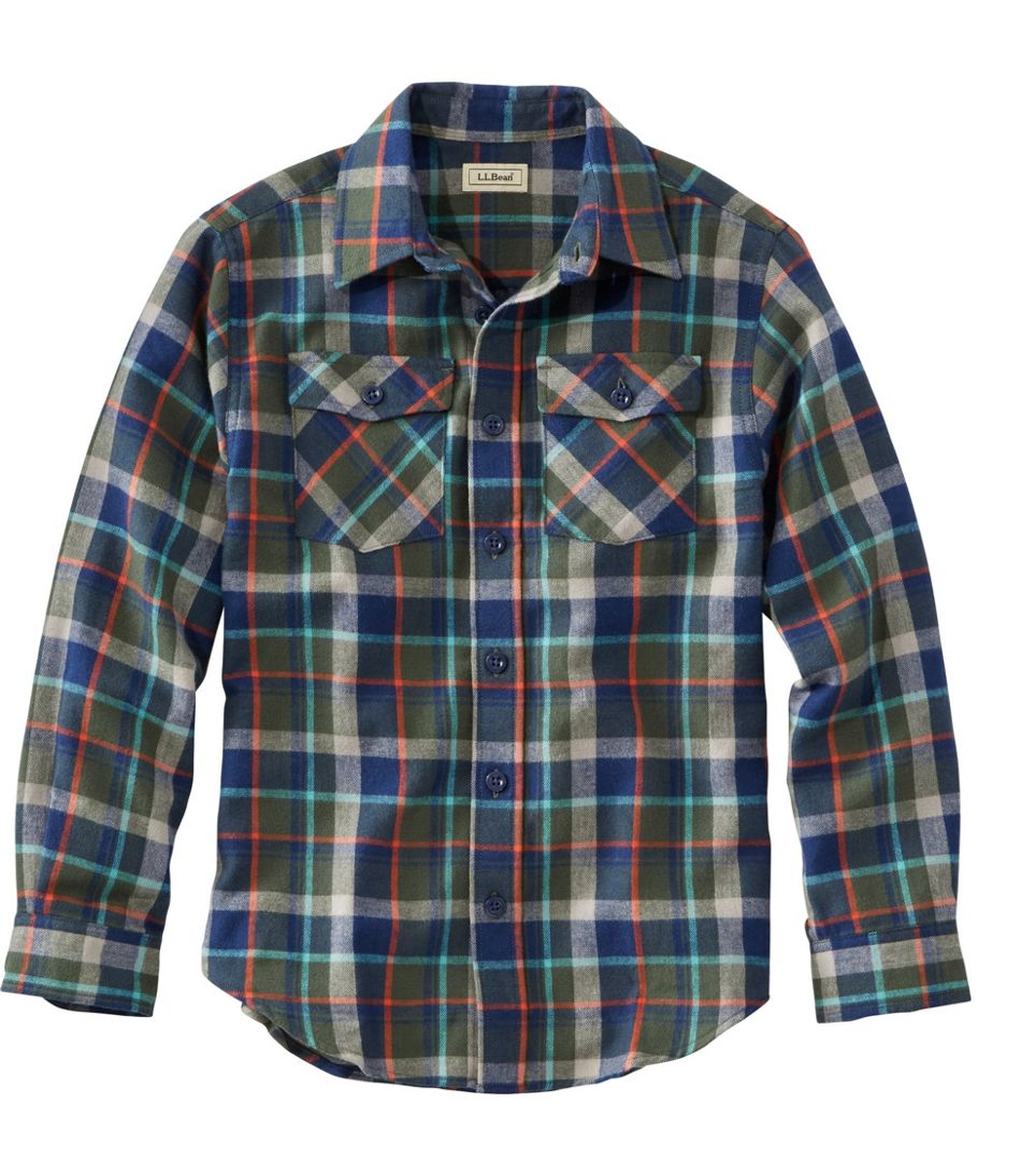 Boys' L.L.Bean Flannel Shirt, Plaid | Tops at L.L.Bean