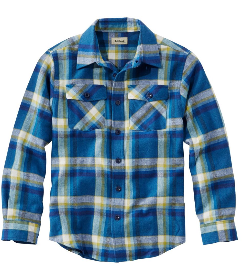 Boys' L.L.Bean Flannel Shirt, Plaid