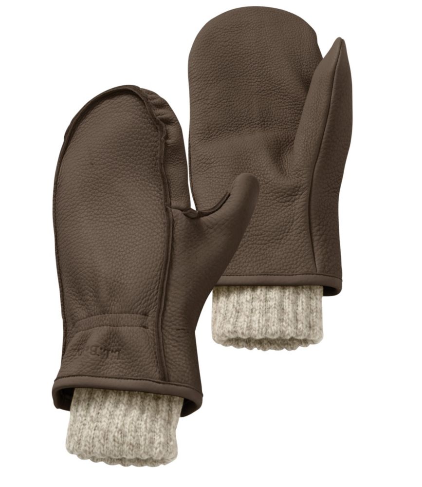 Men's Buckskin Chopper Mitts, Brown, small image number 1