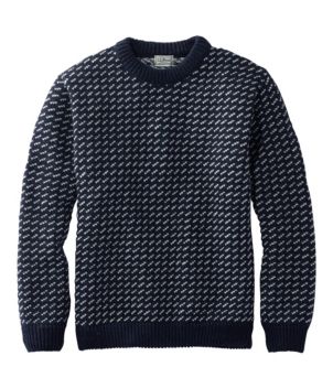 Men's Heritage Sweater, Norwegian Crewneck