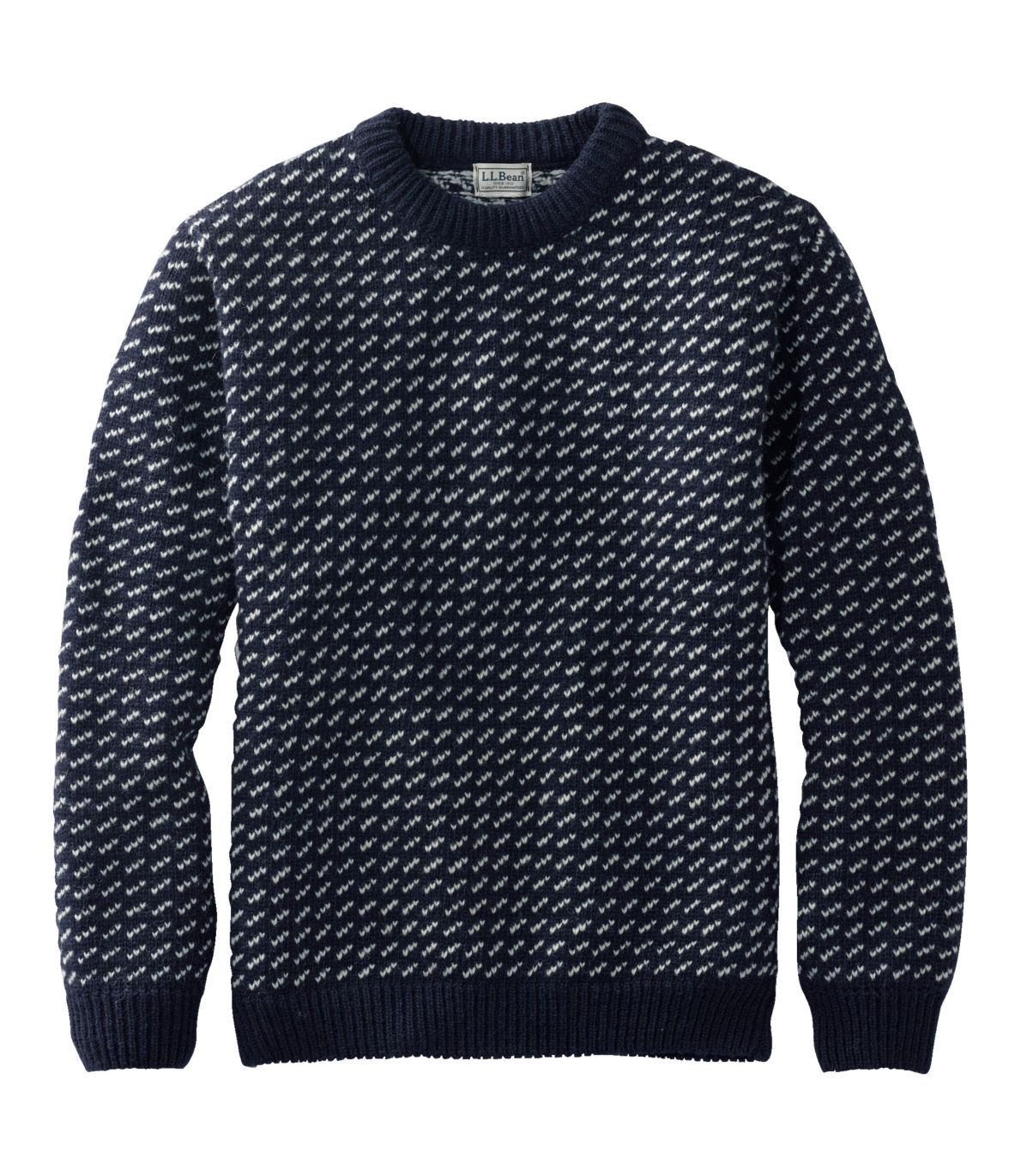 Men's Heritage Sweater, Norwegian Crewneck