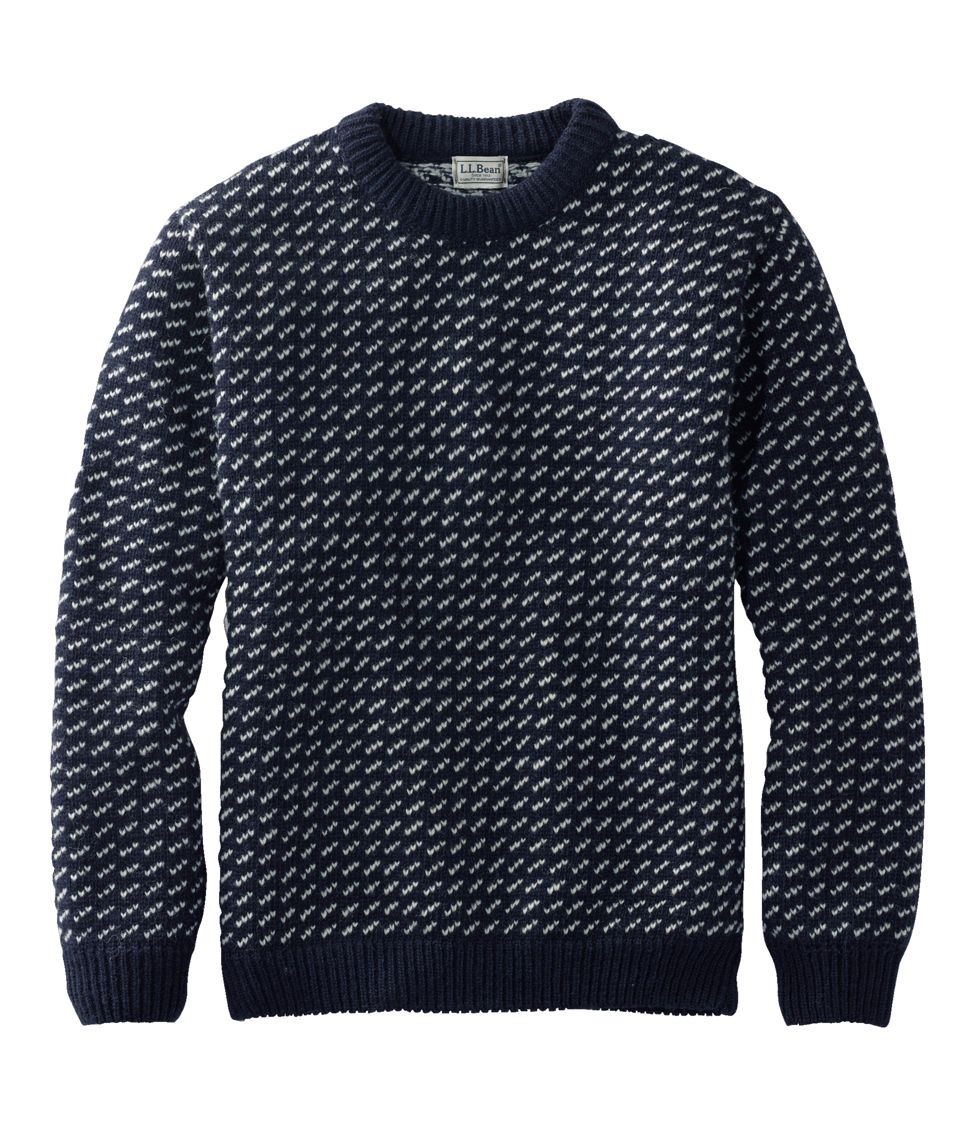 Men's Heritage Sweater, Norwegian Crewneck at L.L. Bean