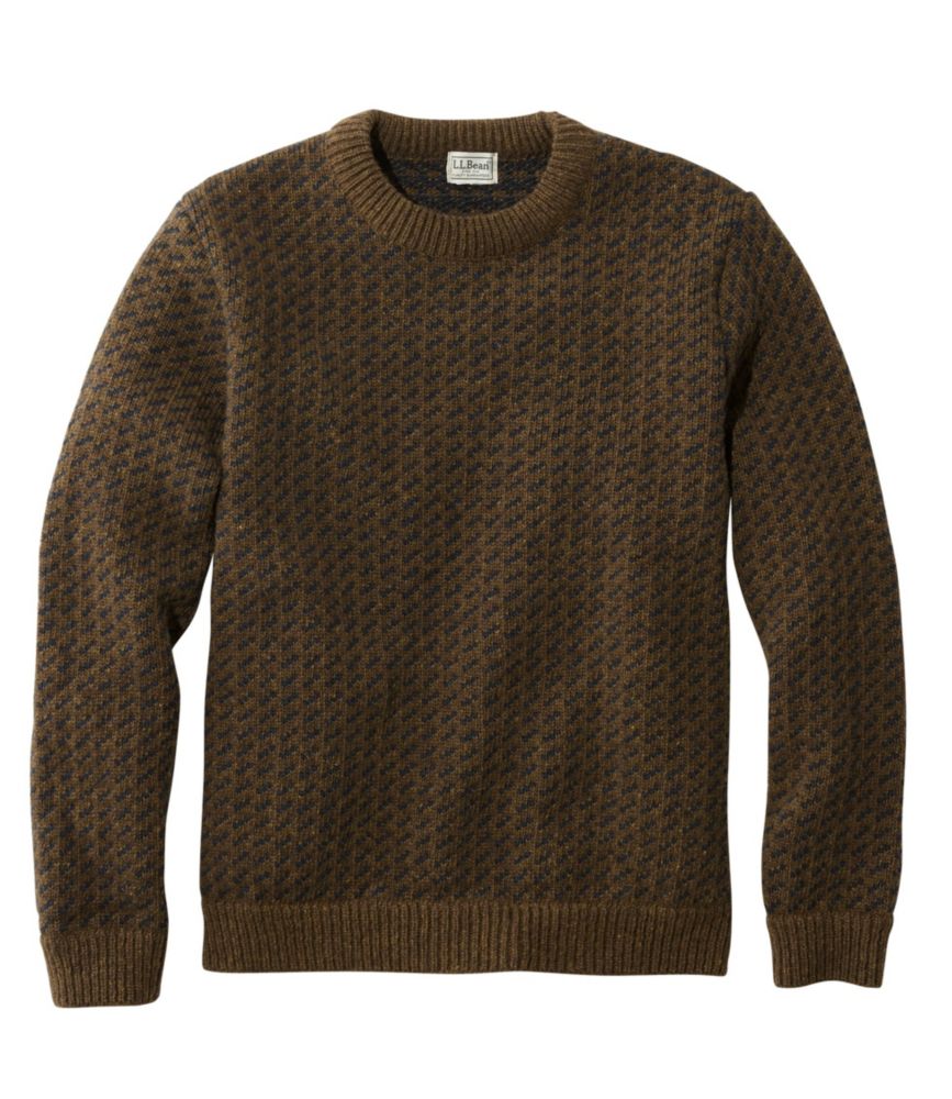 ll bean men's crewneck sweatshirt