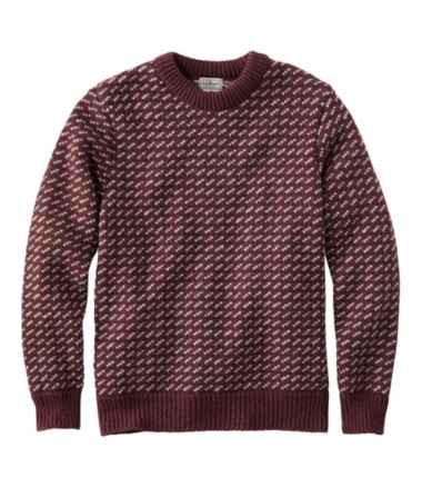 Men's Heritage Sweater, Norwegian Crewneck