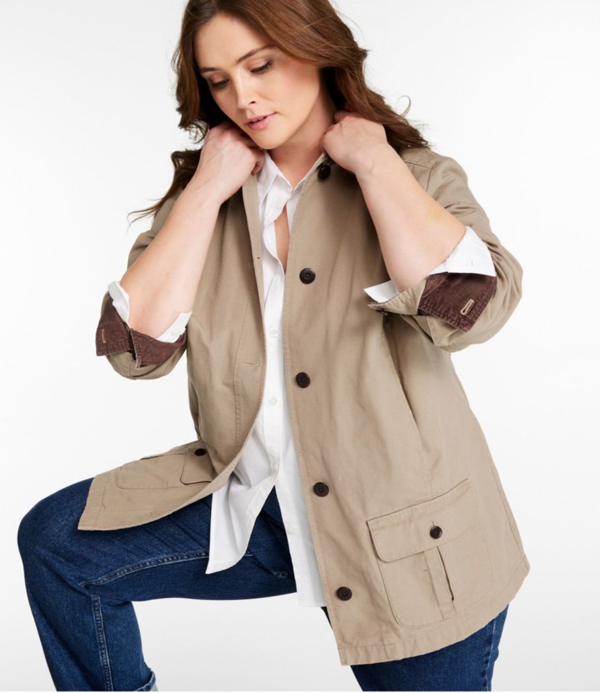 women's plus size field jacket