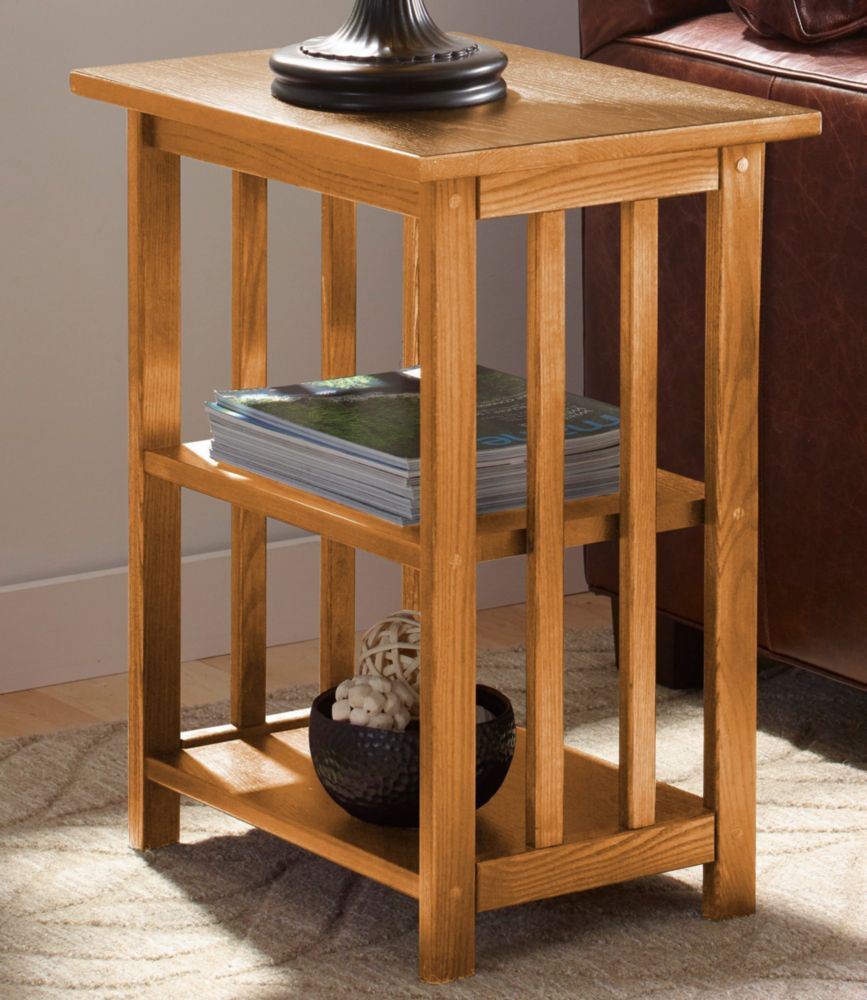 Mission TwoShelf End Table