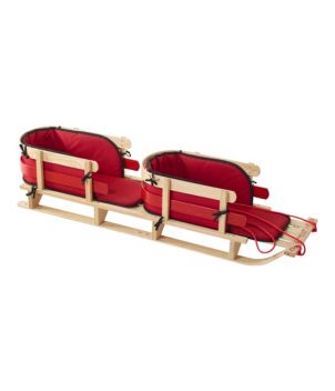 Kids' Pull Sled and Cushion Set, Tandem